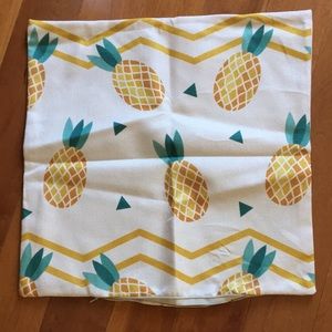 Pineapple Pillow cover 16” x 16”
